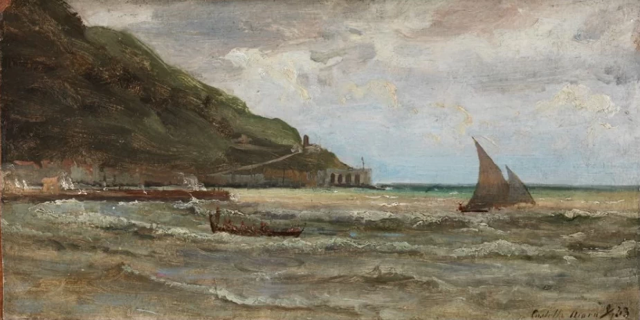 Veduta da Castellamare - 1833, National Museum Oslo